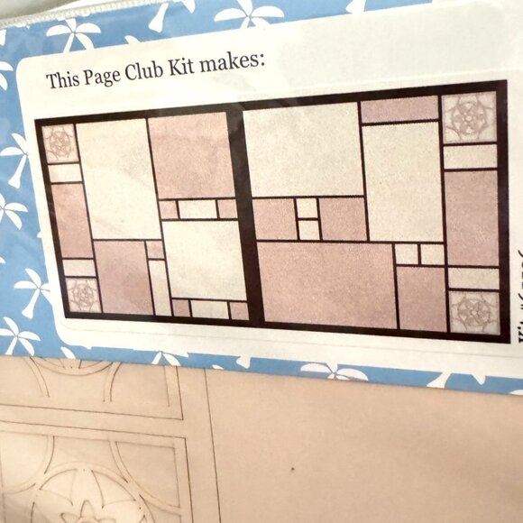 Wish In The Wind Mosaic Moments 3 Page Kits 12x12 Acid-Free Heavyweight Cardstoc - Picture 12 of 16